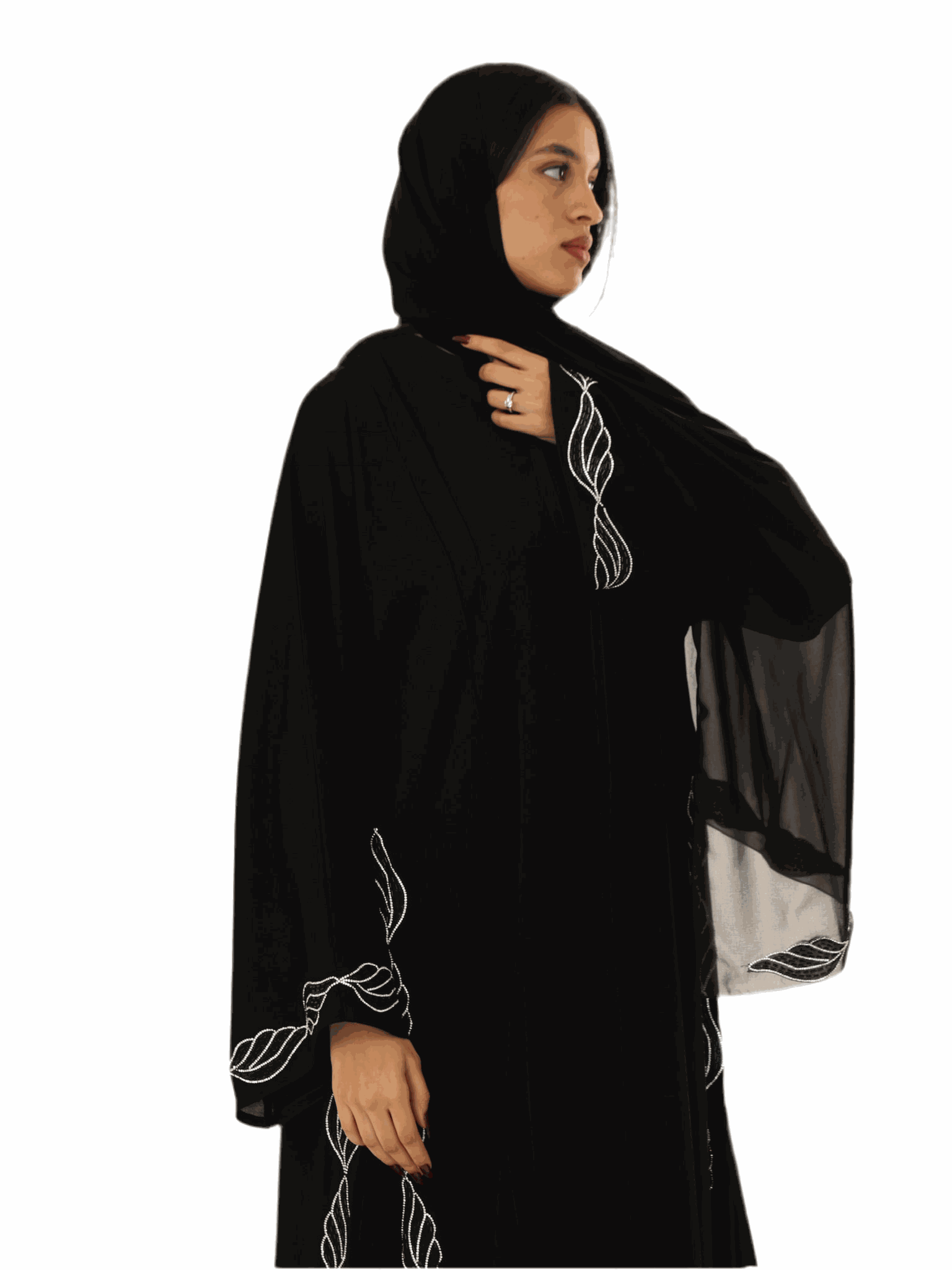 Noir Fiddiya Abaya